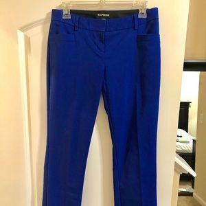 Express Columnist Royal Blue Dress Pants